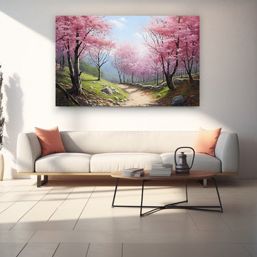 Acrylic Painting of Cherry Blossom